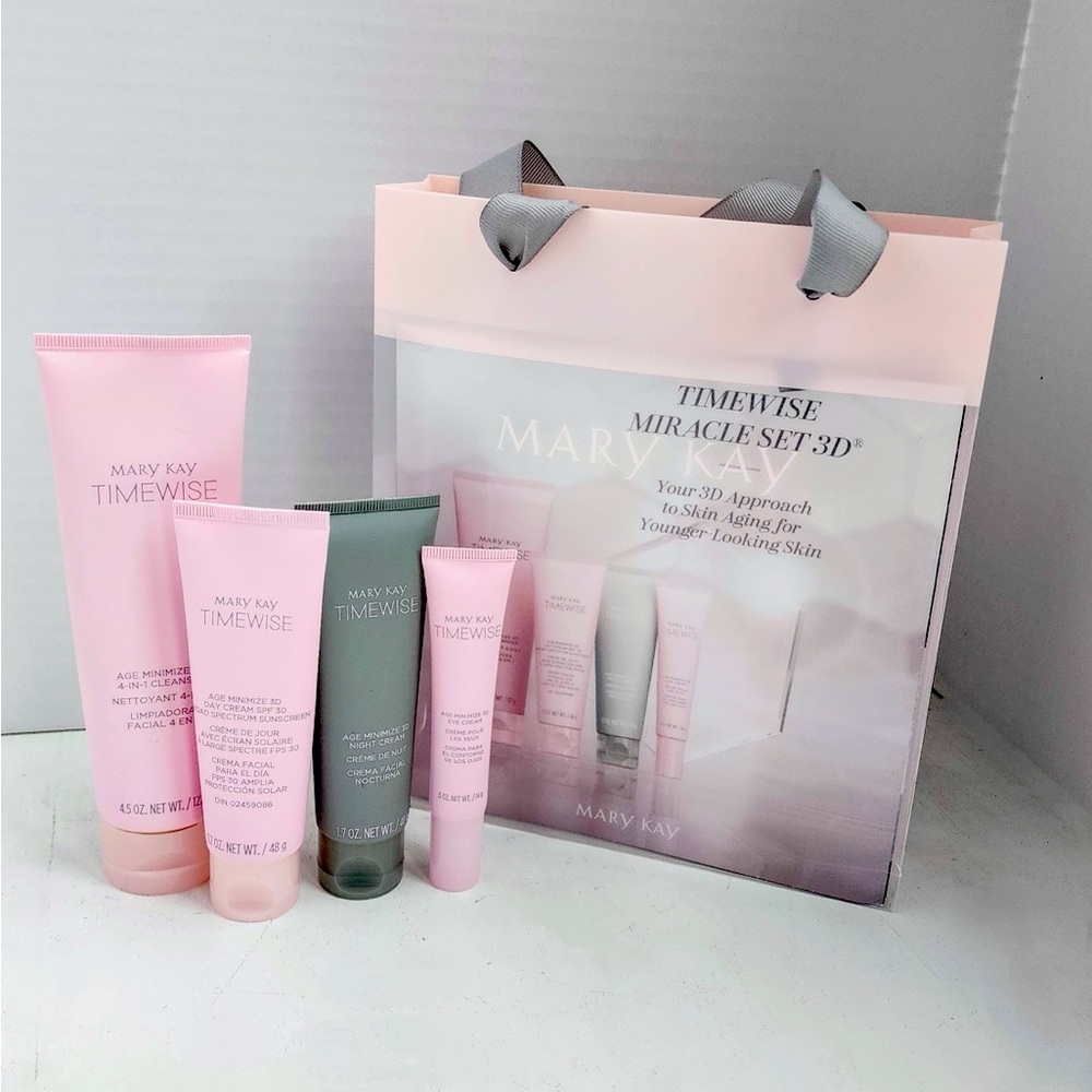 NWT Mary Kay Timewise Miracle Set 3D N/D Skin Skincare NIB